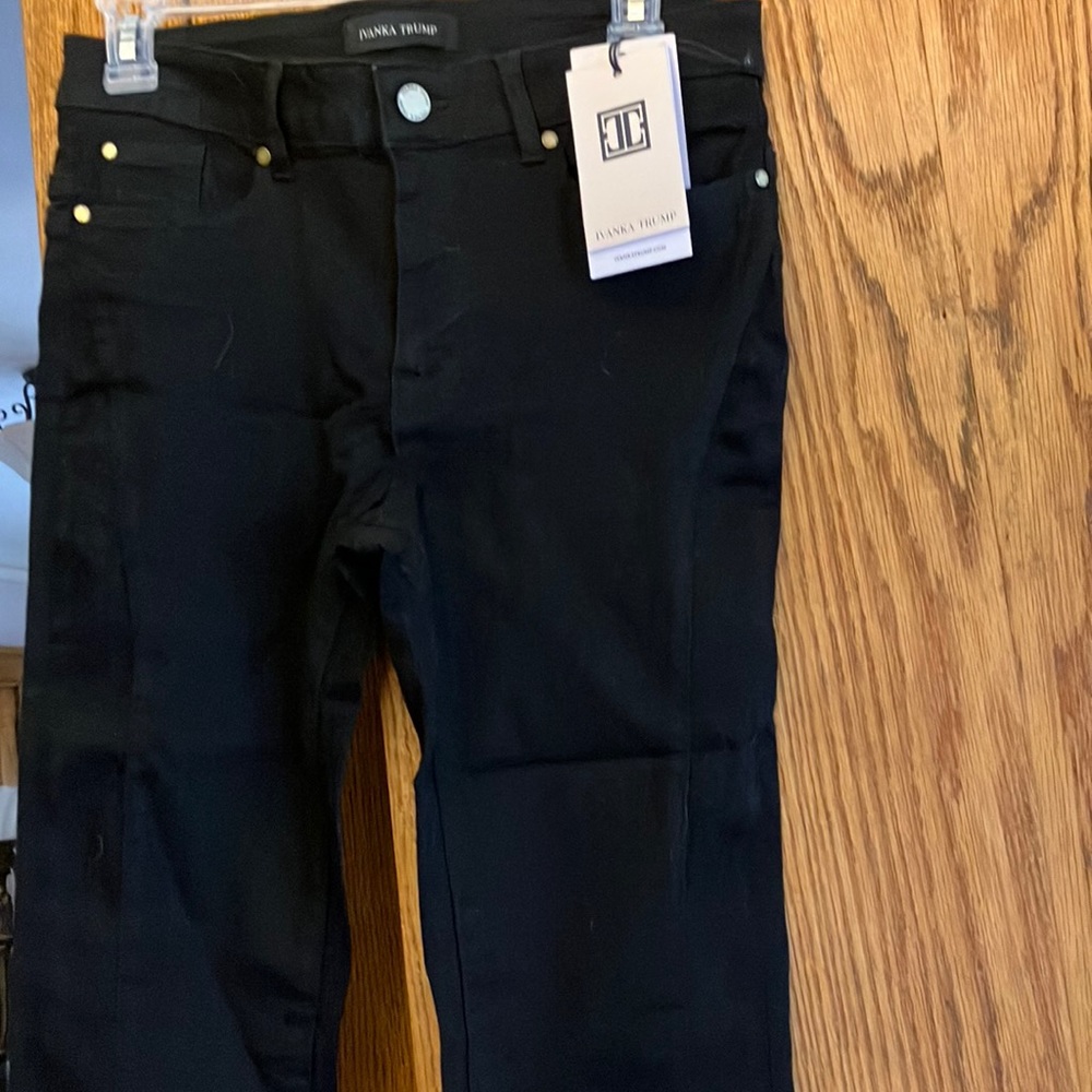 Classic black Ivanka Trump trousers
